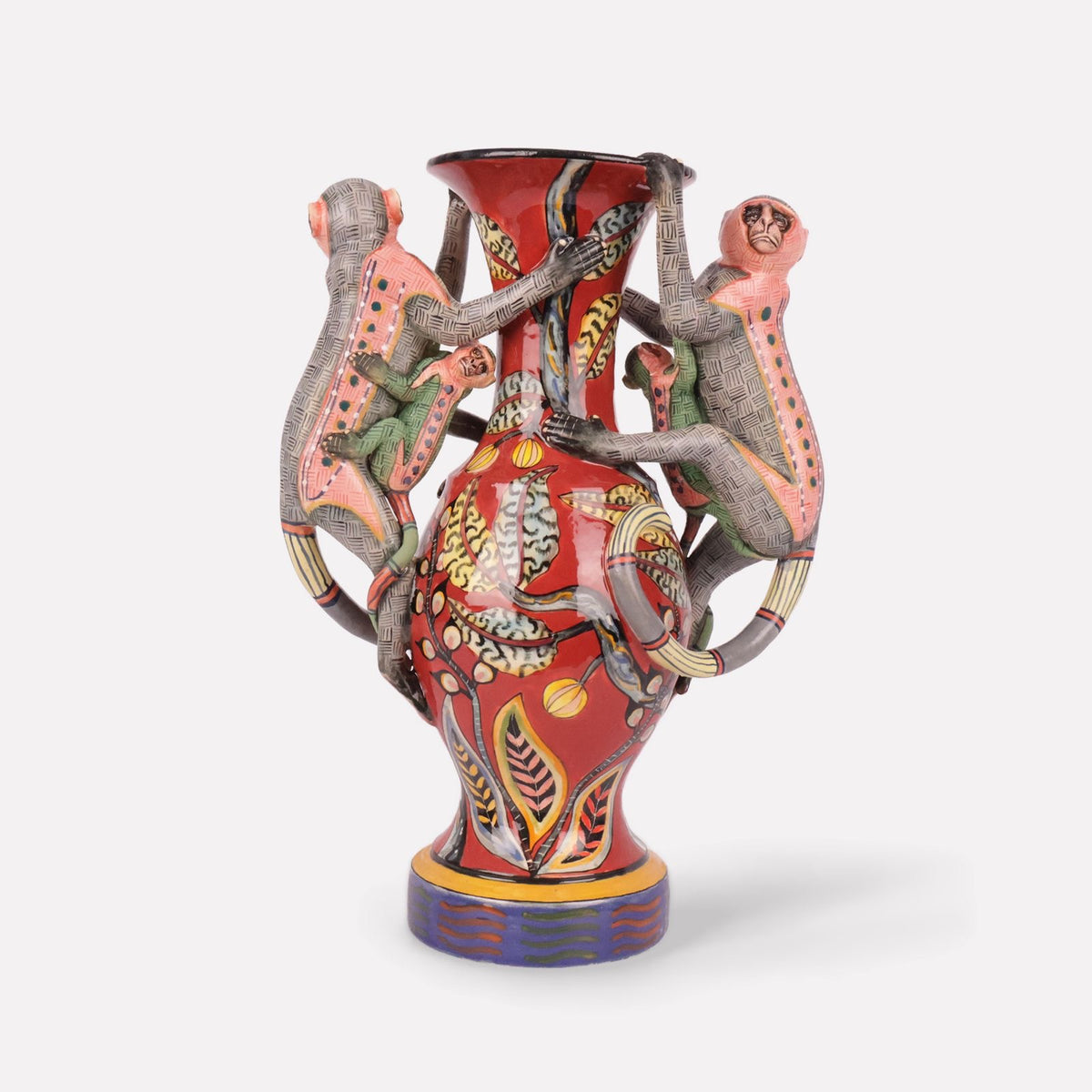 Monkey Vase