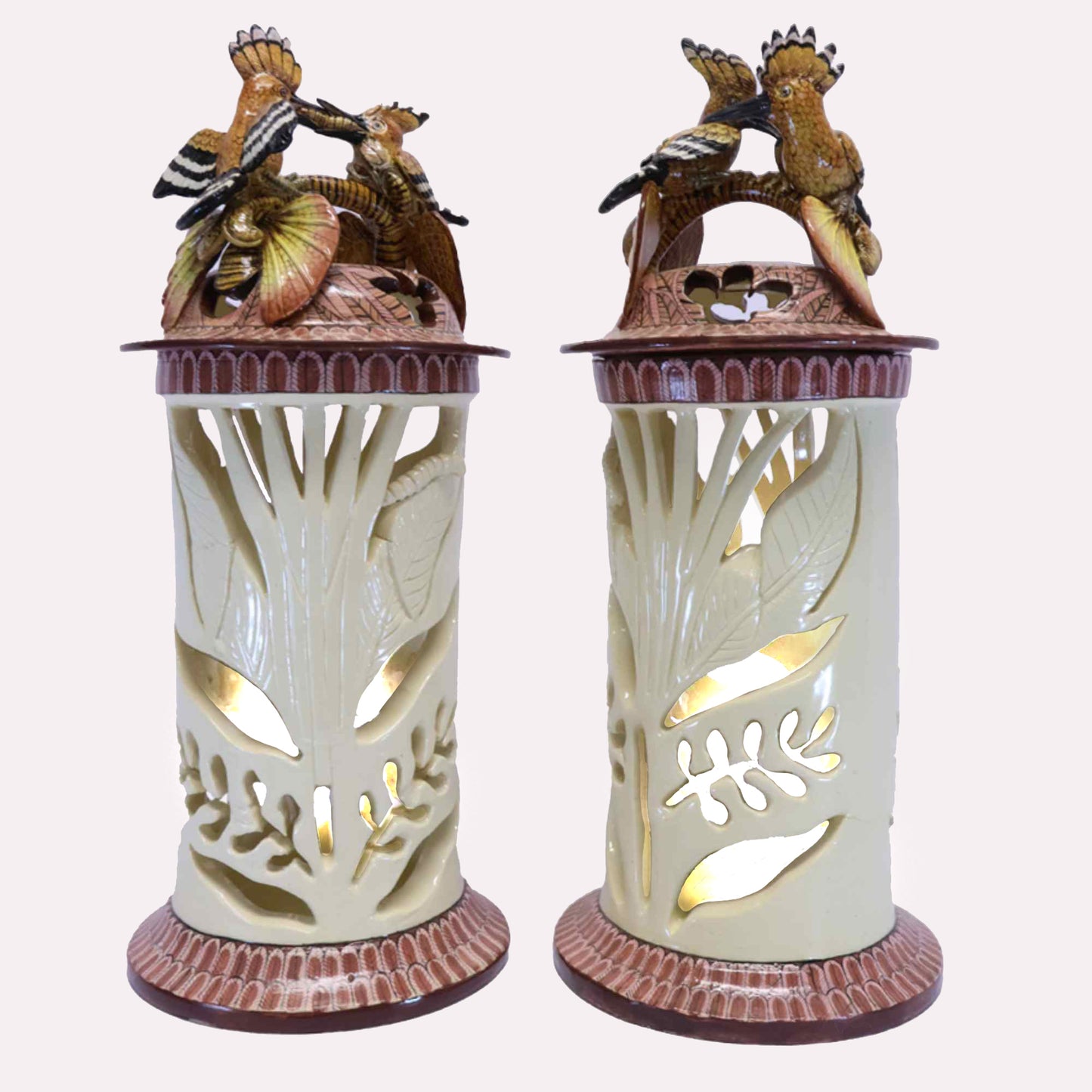 African Hoopoe Lanterns (PAIR)