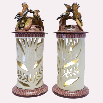 African Hoopoe Lanterns (PAIR)