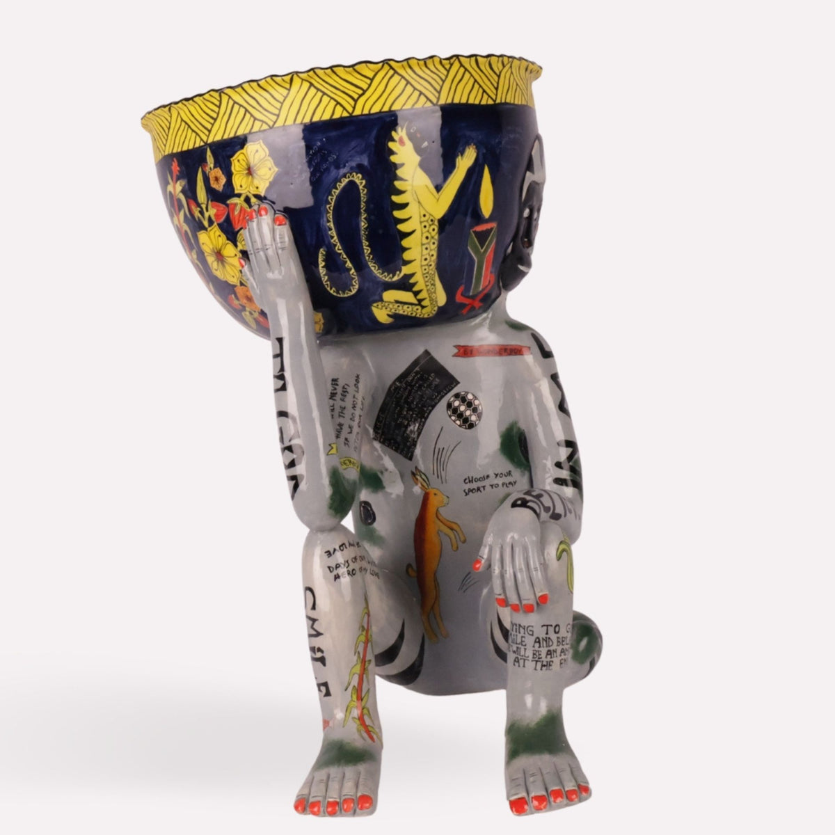 Wonderboy Wisdom Planter and Sculpture