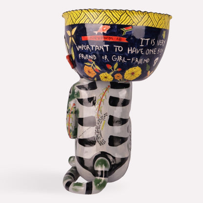 Wonderboy Wisdom Planter and Sculpture