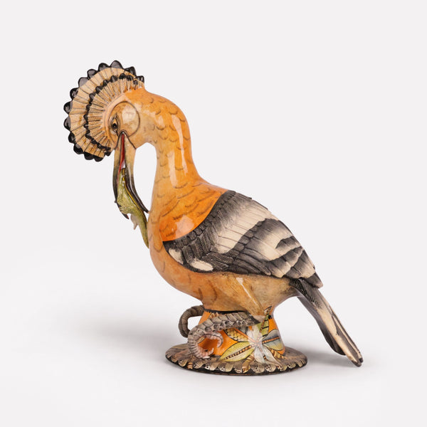African Hoopoe Sculpture
