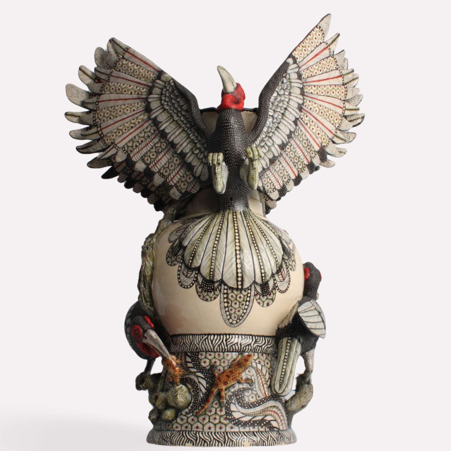 Ground Hornbill Vessel