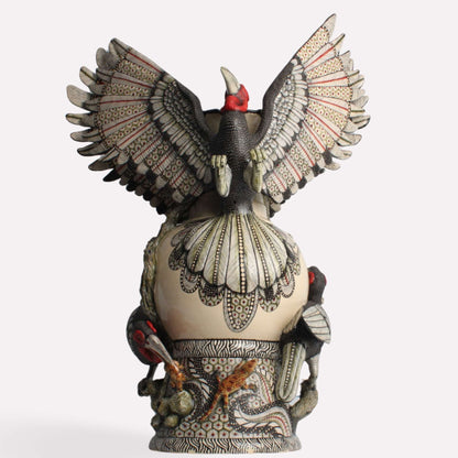 Ground Hornbill Vessel