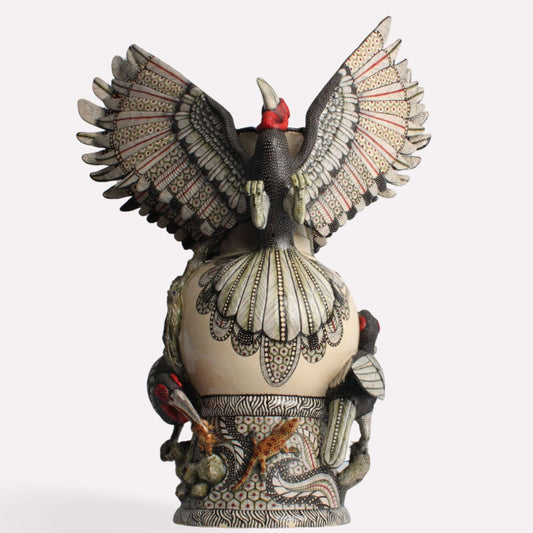 Ground Hornbill Vessel
