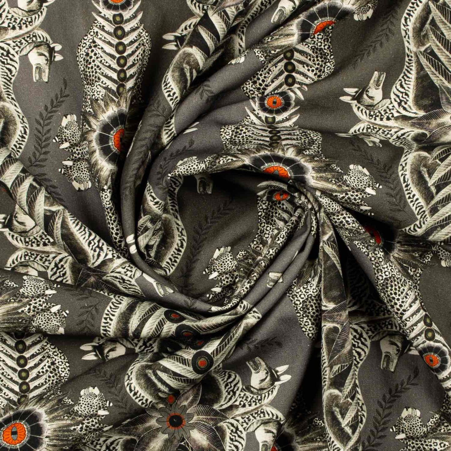 Bush Bandits Ash Fabric