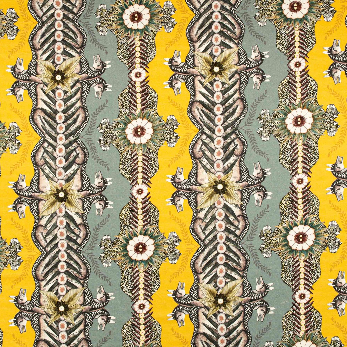 Bush Bandits Butter Dust Fabric