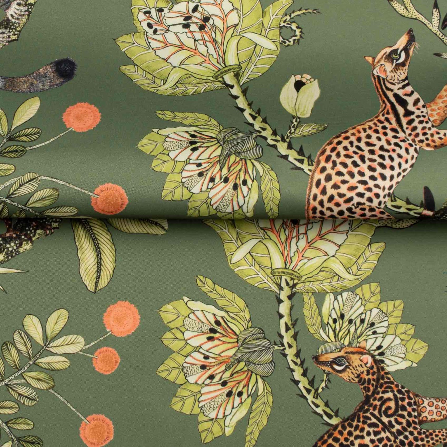 Camp Critters Delta Outdoor Fabric