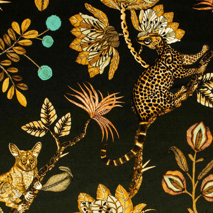 Camp Critters Dusk Velvet Fabric