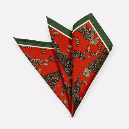Cheetah King Napkins Royal (pair)