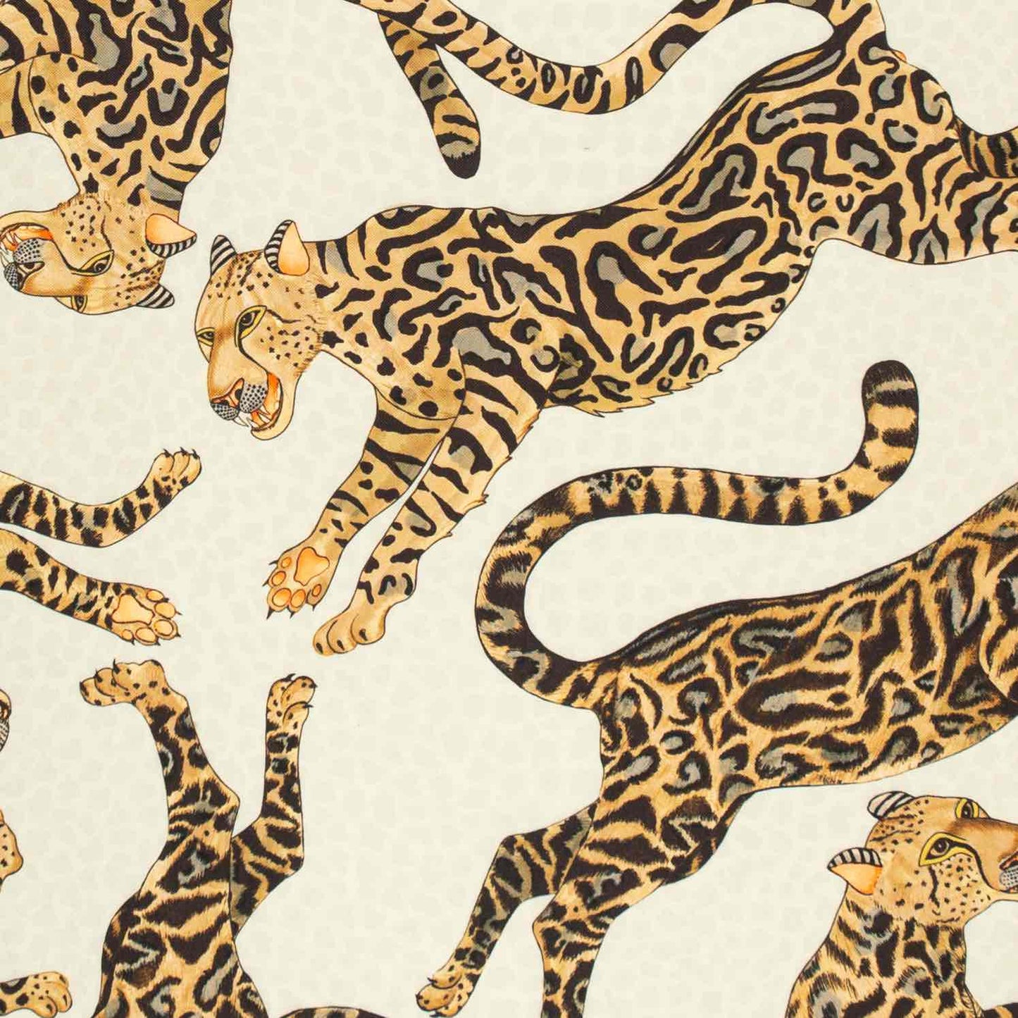 Cheetah Kings Stone Outdoor Fabric