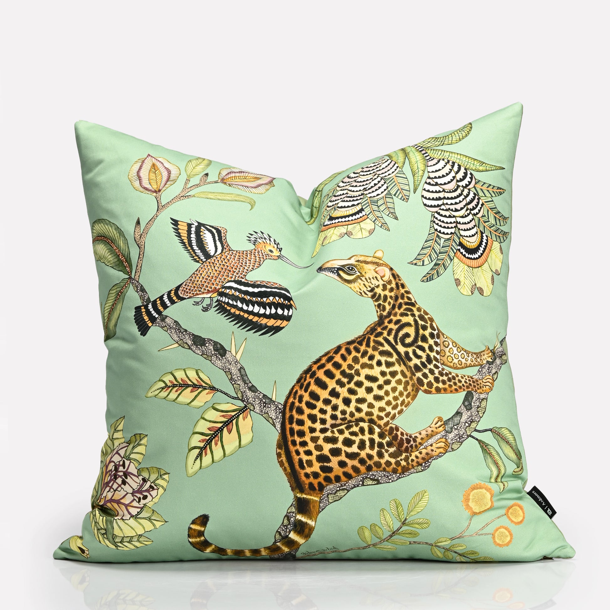 A zoomed-out view showcasing the intricate African-inspired pattern and vibrant colour palette.