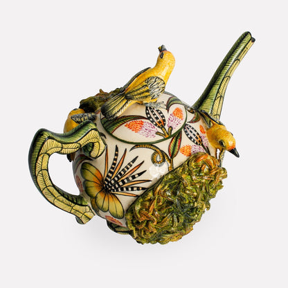 Weaver Bird Teapot