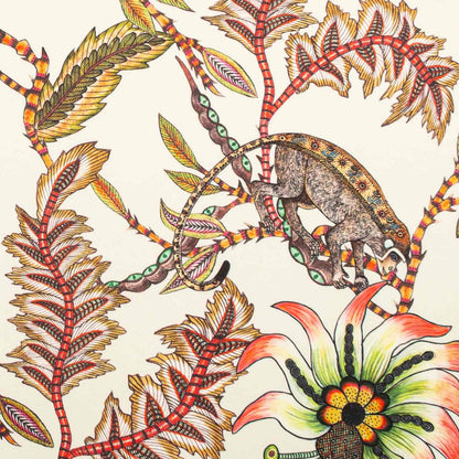 Monkey Bean Parakeet Outdoor Fabric