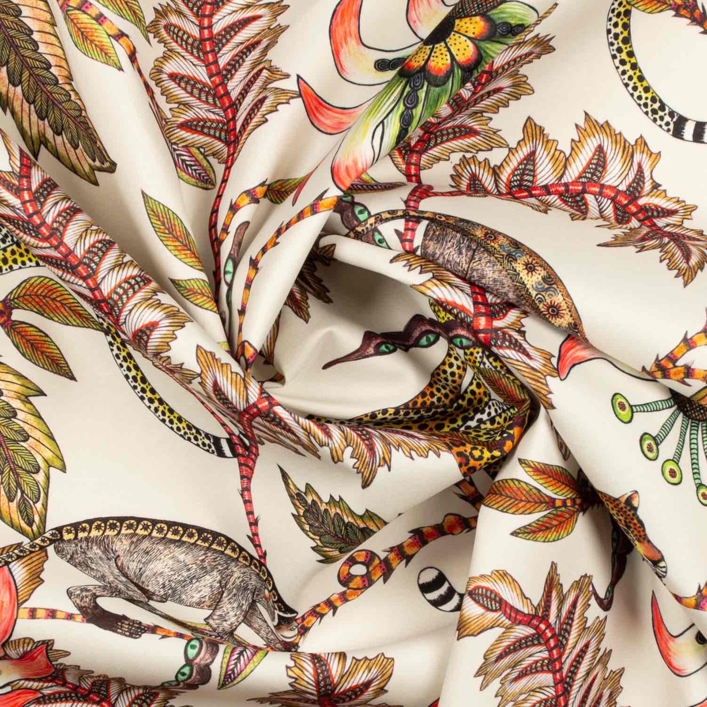 Monkey Bean Parakeet Outdoor Fabric