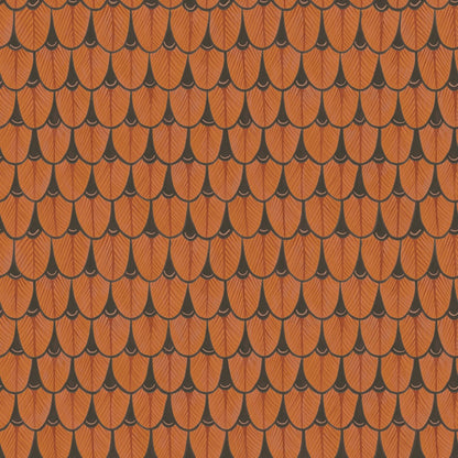 A striking, vibrant burnt orange version that adds warmth and artistic depth to any space.