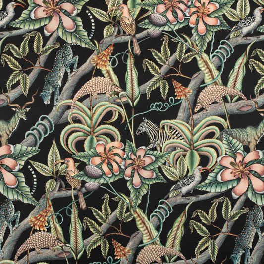 Pangolin Park Night Outdoor Fabric