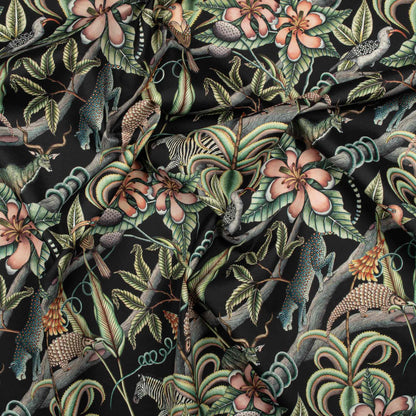 Pangolin Park Night Outdoor Fabric