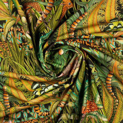 Sabie Forest Delta Velvet Fabric