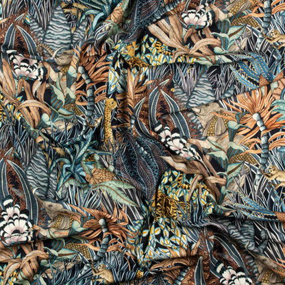 Sabie Forest Dawn Velvet Fabric