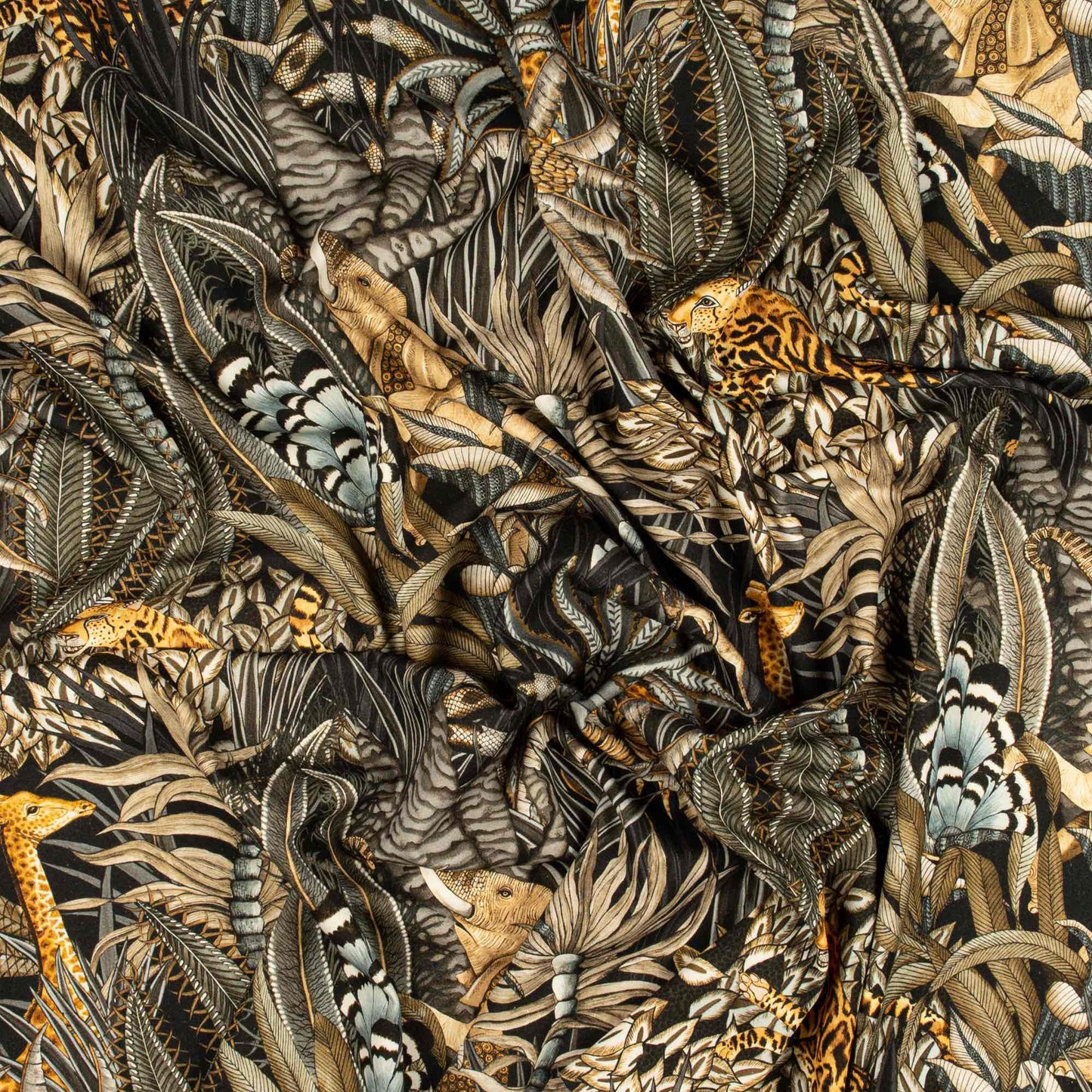 Sabie Forest Moonlight Linen Fabric