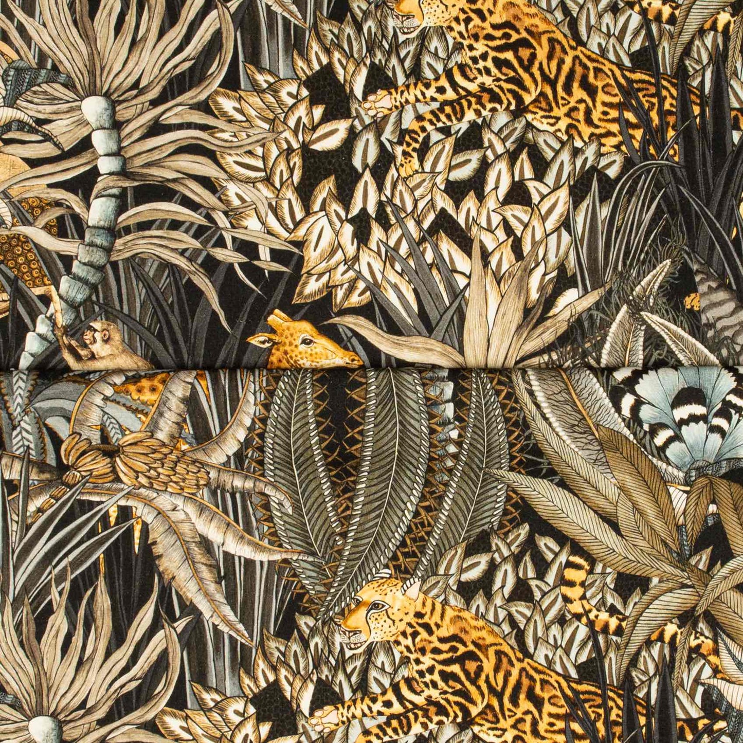 Sabie Forest Moonlight Linen Fabric