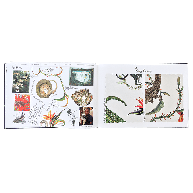 Zambezi Fabric Collection Journal-Fabric-Ardmore Design