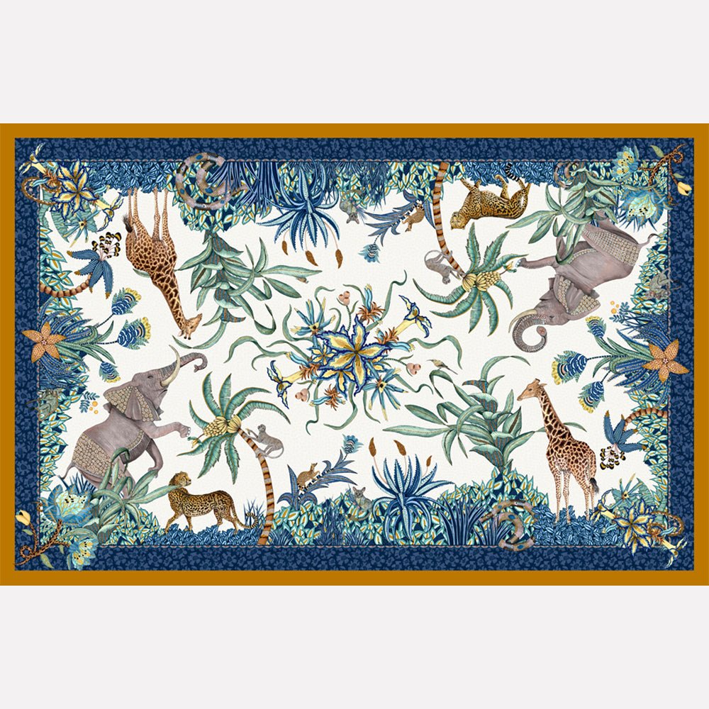 Sabie Satinette Tablecloth in Tanzanite