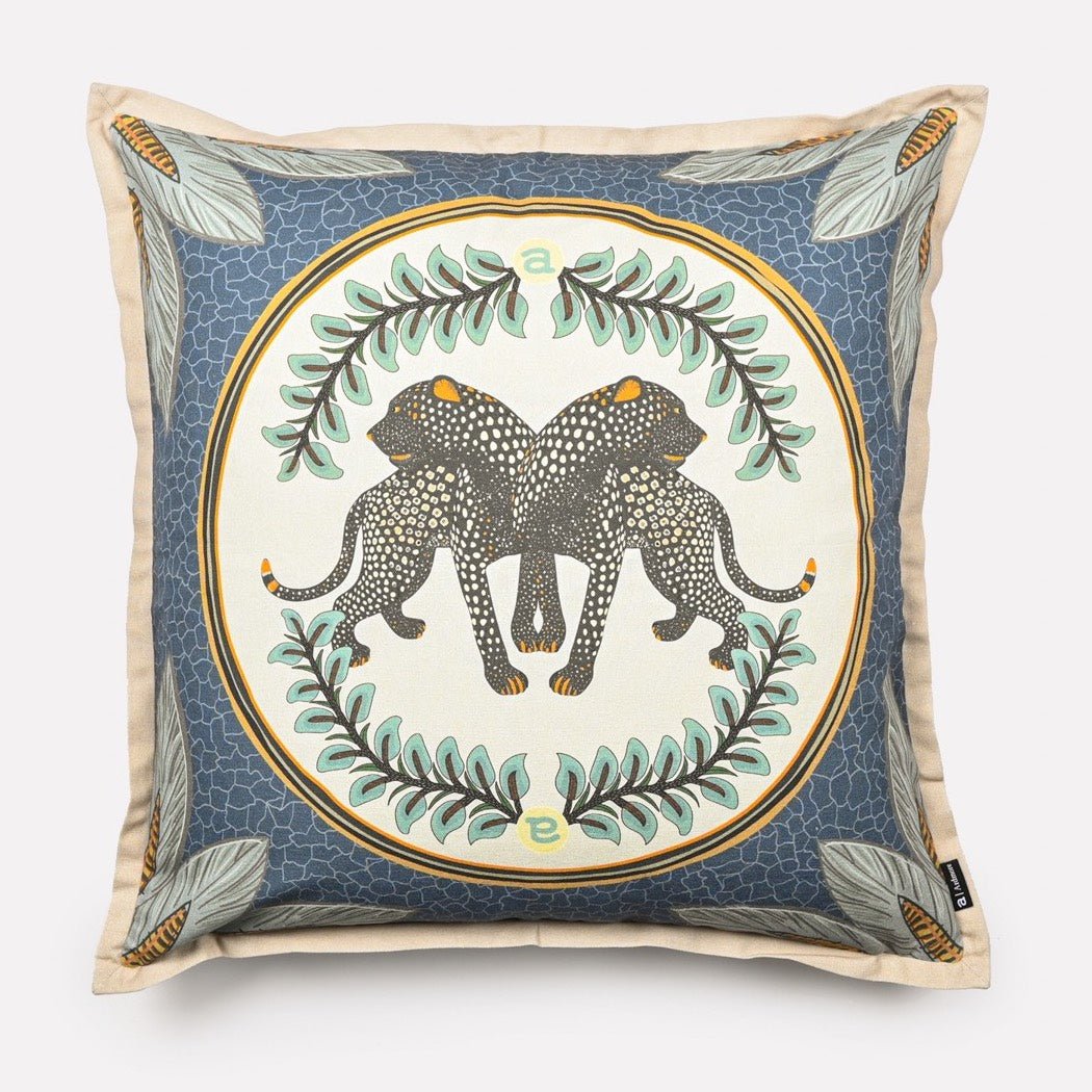 Heritage & Hope Navy Cushion Cover
