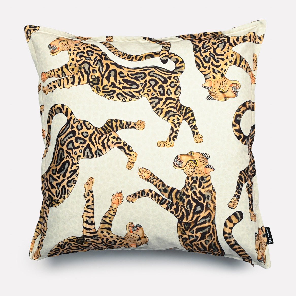 Cheetah King Stone Outdoor Cushion Cover