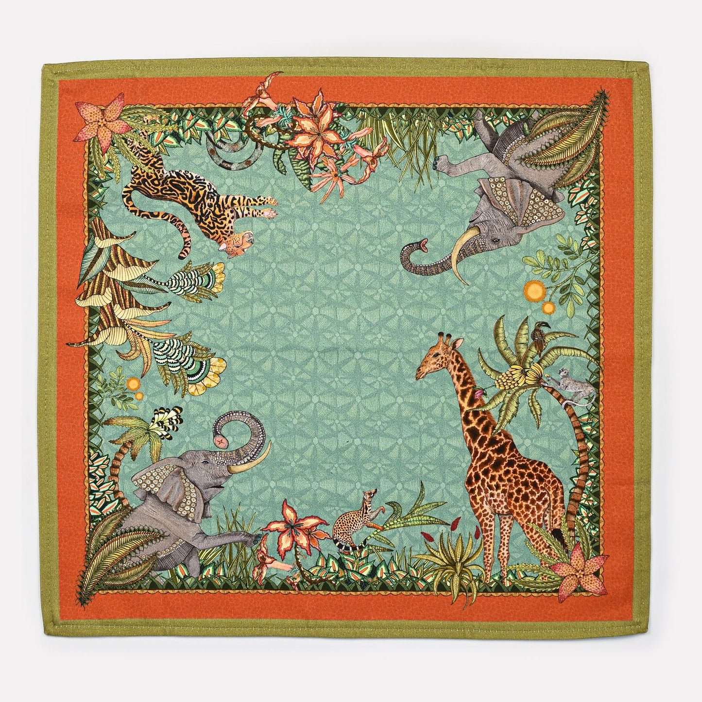 Sabie Forest Napkin in Jade (PAIR)