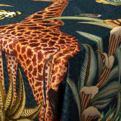 Sabie Square Tablecloth in Delta