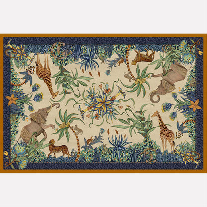 Sabie Linen Tablecloth in Tanzanite
